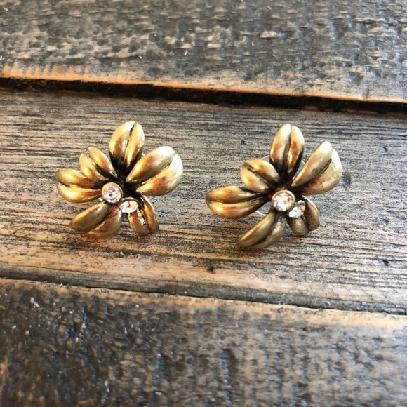 J. Crew Jewelry - J. Crew Flower Earrings